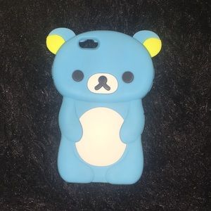 IPhone 6/6s Case [ BLUE ADORABLE BEAR ]